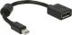 Adapter AV Delock DisplayPort Mini - DisplayPort czarny (65554) 1