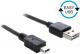 Kabel USB Delock USB-A - miniUSB 3 m Czarny (83364) 1