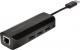 HUB USB Kensington 1x RJ-45  + 3x USB-A 3.0 (K33982WW) 3