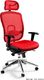 Krzesło biurowe Unique VIP Czerwone 1