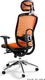 Krzesło biurowe Unique VIP Pomarańczowe 2
