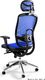 Krzesło biurowe Unique VIP Niebieskie 2