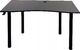 Biurko Zdesk 21312665 Czarne 138 cmx68 cm 1