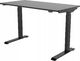 Biurko Zdesk Ergoline Czarne 120 cm x 60 cm 1