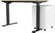 Biurko Zdesk Ergoline Czarne 120 cm x 60 cm 4