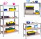 Humberg Regał metalowy magazynowy 150 x 75 x 30 cm Humberg 4840 9
