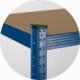Humberg Regał metalowy magazynowy 150x75x30 (4842) 5