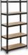Humberg Regał metalowy magazynowy 180x90x40 cm HR-813 czarny 1