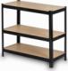 Humberg Regał metalowy magazynowy 180x90x40 cm HR-813 czarny 2