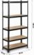 Humberg Regał metalowy magazynowy 180x90x40 cm HR-813 czarny 4