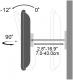 Techly Uchwyt ścienny ICA-PLB 147M 23'' - 55'' 2