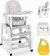 Ricokids Krzesełko do karmienia Sinco 5w1 szare (7090) 1