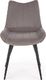 Halmar Krzesło K388 VELVET szare tapicerowane do jadalni i salonu HALMAR 3