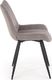 Halmar Krzesło K388 VELVET szare tapicerowane do jadalni i salonu HALMAR 5