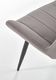 Halmar Krzesło K388 VELVET szare tapicerowane do jadalni i salonu HALMAR 9