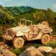 Robotime Drewniany model puzzle 3D Jeep Wojskowy MC701 Robotime uniwersalny 7
