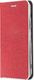 Partner Tele.com Kabura Luna Book Silver do IPHONE 12 MINI czerwony 1