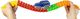 Kids World Tor samochodowy Maxi Race 282 el.  (3921-P) 2