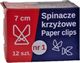 SDM Spinacze krzyżowe 7 cm a'12 1