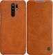 Nillkin Etui Nillkin QIN do Xiaomi Redmi Note 9 (Brązowe) uniwersalny 1