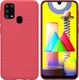 Nillkin Etui Nillkin Frosted do Samsung Galaxy M31 (Czerwone) uniwersalny 1