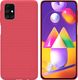 Nillkin Etui Nillkin Frosted do Samsung Galaxy M31s (Czerwone) uniwersalny 1