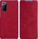 Nillkin Etui Nillkin QIN do Samsung Galaxy S20 FE (Czerwone) uniwersalny 1