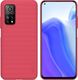 Nillkin Etui Nillkin Frosted do Xiaomi Mi 10T 5G (Czerwone) uniwersalny 1