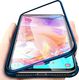 Magnetic Etui Magnetyczne Front+Back do Samsung Galaxy A30s/A50s (Niebieskie) uniwersalny 1