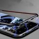Magnetic Etui Magnetyczne Front+Back do Samsung Galaxy A30s/A50s (Niebieskie) uniwersalny 2