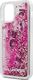 Karl Lagerfeld Karl Lagerfeld KLHCP12LROPI iPhone 12 Pro Max 6,7" różowy/pink hardcase Glitter Charms 4