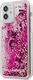 Karl Lagerfeld Karl Lagerfeld KLHCP12SROPI iPhone 12 mini 5,4" różowy/pink hardcase Glitter Charms 1