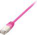 Equip Patchcord, S/FTP, Cat6, LSZH, 2m, różowy (605581) 1