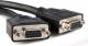 Kabel StarTech DMS-59 - D-Sub (VGA) x2 0.2m czarny (DMSVGAVGA1) 3