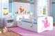 Kocot Kids Łóżko BABY DREAMS księżniczka na koniu ze stelażem polskie Kocot Kids 1