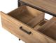 Comad Szafka pod umywalkę nablatową BROOKLIN 90 cm dąb craft złoty stojąca COMAD 2