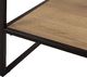 Comad Szafka pod umywalkę nablatową BROOKLIN 90 cm dąb craft złoty stojąca COMAD 5