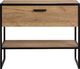 Comad Szafka pod umywalkę nablatową BROOKLIN 90 cm dąb craft złoty stojąca COMAD 6