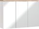 Comad Szafka łazienkowa BALI 100 cm biała z lustrem wisząca COMAD 1