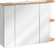 Comad Szafka łazienkowa PLATINUM 94 cm biała z lustrem wisząca COMAD 1