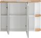 Comad Szafka łazienkowa PLATINUM 94 cm biała z lustrem wisząca COMAD 2