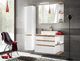 Comad Szafka łazienkowa PLATINUM 94 cm biała z lustrem wisząca COMAD 3