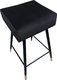 Atos Hoker OLIMP VELVET GOLD czarny w stylu loft ATOS 2