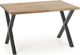 Halmar Stół APEX 120x78 dąb lity w stylu loft HALMAR 1