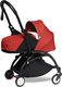 Wózek Babyzen Babyzen YOYO² - 0+, 6+ - Frame Black + Newborn Pack - Red 2