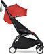Wózek Babyzen Babyzen YOYO² - 0+, 6+ - Frame Black + Newborn Pack - Red 6
