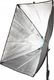Lampa studyjna LAMPA SOFTBOX 50X70 400W ŚWIATŁA CIĄGŁEGO +STATYW 4