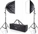Lampa studyjna LAMPA SOFTBOX ŚWIATŁA CIĄGŁEGO 50X70CM 85W + TORBA 1