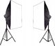 Lampa studyjna LAMPA SOFTBOX ŚWIATŁA CIĄGŁEGO 50X70CM 8X85W 230CM 1