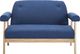 Elior 2-osobowa sofa tapicerowana Eureka 2B - granatowa 5